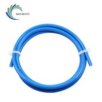 킹룬 KINGROON 1 미터 블루 PTFE 튜브 파이프 3D 프린터 부품 2mm * 4mm RepRap J 헤드 핫 엔드 보우 덴 압출기 1.75mm, [01] 빨간