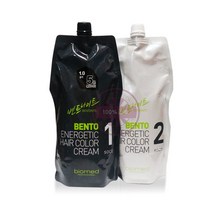 바이오메드 플래티넘 벤토나이트 에너제틱 헤어 칼라크림 500g/컬러크림/새치염색약/헤어염색, 다크브라운(3.0)