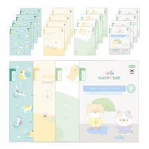 1 000 초등 로얄노트 그림일기 단면, 20개, 랜덤 발송