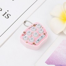 미니게임기 테트리스게임기 가정용게임기 귀여운 재미 미니 휴대용 햄스터 장난감 게임 기계, 03
