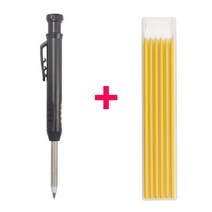 가정용공구세트목수 연필 리필 리드 내장 샤프너 깊은 구멍 기계식 목공 스크라이버 도구 마킹, 16 Pecil with Refill 7