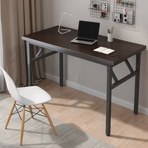 접이식 컴퓨터 노트북 테이블 학생 공부 책상, 화이트메이플 80x40x75