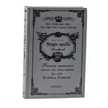 히어로피플 마법 스펠 감성 비밀 노트 커플 일기 공책 메모 독서 기록 다이어리, 그레이