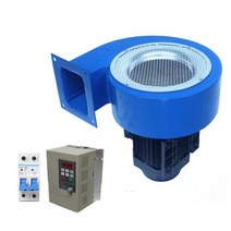 [해외] 750 w 1hp 원심 송풍기 팬 산업용 공기 냉각 팬 220 v 50 hz 구리 모터, With VFD