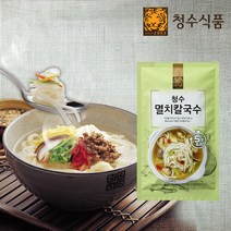 [청수식품] 청수 멸치칼국수 1인분 110g x 1봉, 1개