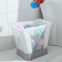 재활용 비닐봉지 휴지통 화이트_230796EA, 본상품선택