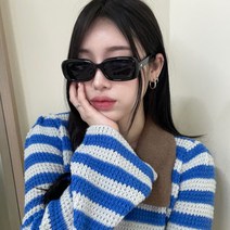 VANANA2 유니섹스 레트로 사각 힙 선글라스