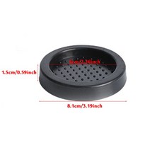 커피필터 핸드드립 여과지51/53/58mm 1/2/4 컵 및 블라인드 보울 필터 교체 커피 바텀리스 포타필터 부품, 26 Silicone Mat