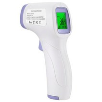 레이저온도계 온도 측정기 적외선 온도계 ir 총 열 카메라 비접촉 디지털, [05] white purple