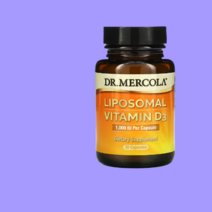 비타민d3 Dr. Mercola 리포솜 비타민D3 비타민D-3 성인 및 4세이상 키즈 25mcg(1OOOIU) [3O정*1병]