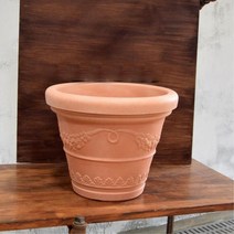 가벼운 토분색 르네상스 대형화분 60x48cm 플랜테리어, 물구멍X
