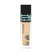 메이블린 핏미 리퀴드 파운데이션 30g, 1개, [온라인단독]118호 라이트베이지