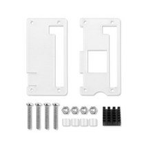 Raspberry PI 제로 2 W 아크릴 케이스 투명 쉘 알루미늄 방열판을위한 알루미늄 방열판 0 2W, 01 Transparent