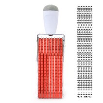 9단 일체형 영문 숫자 넘버링 43x4mm 도장 자동스탬프, ☆정품상품☆