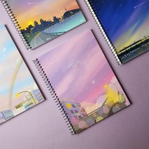 아이비스 연습장 (오늘하루) 그림 무지 필기 노트, 육교