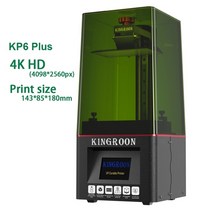 3d 프린터 프린팅 4k 2k 수지 3d 6.6 4k 흑백 스크린 sla lcd uv 수지 sla 3d kp6 plus 14385180mm, kp6plus 4k