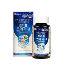 종근당 트리플 오메가3 수험생 눈건강 임산부 산모 뇌 영양제 60캡슐, 1, 본상품선택, 본상품선택