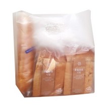 디에스 투명M자 쇼핑백(베이커리 도시락봉투), 04.35*45(23) 100매입