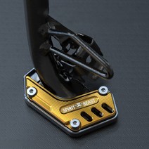 슈퍼커브 사이드 스탠드 튜닝 클립 D5/D6, 20년식 이하 (D5), 마일드 블랙