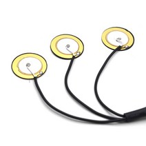 픽업 피에조 트랜스 듀서 3 in 1 마이크 연락처 모노 전자 어쿠스틱 기타 바이올린 우쿨렐레, 한개옵션0