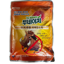 투네이처텃밭등멧돼지 고라니 대동물야생동물기피제 1kg, 1개