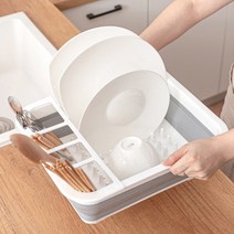 접이식 식기건조대 설거지건조대 설거지통, 캠핑식기건조대