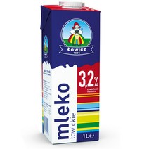 로위키 멸균우유 3.2% 1L x12팩 1박스 폴란드 수입멸균우유, 로위키 멸균우유 3.2%  1000ml x 12팩