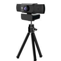 카메라 web video usb cam 마이크 webcam for pc 컴퓨터 노트북 필름 1080p focus 2 megapixel youtube 블로거 게이머 카메라, 씨엔, 검은 색