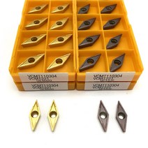 VCMT110304 VP15TF UE6020 초경 인서트 내부 선삭 공구 83, 10PCS, VCMT110304 US735