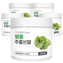 병풀 추출분말 200g 5통, 없음, 5개