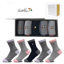 아놀드파마 여자양말선물세트 5족 AP6507 쇼핑백제공