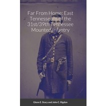 (영문도서) Far From Home: East Tennesseans of the 31st/39th Tennessee Mounted Infantry Hardcover, Lulu.com, English, 9781667118765