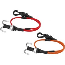 INJORA RC 갈고리가 달린 고무줄 TRX4M SCX24 FCX24 118 124 크롤러 업그레이드용 270mm 로프레드오렌지, Red&orange