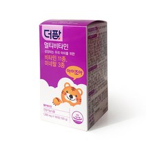 더팜 멀티비타민 아이조아 블루베리맛 100정 (50일분)