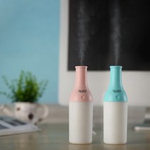 USB 무드등 미니보틀 사무실 가습기, 01 미니 보틀 가습기-그린