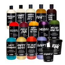 러쉬 샤워 젤 샴푸 컨디셔너 16종 500g x 2개 세트 Lush 바디워시 헤어케어, 더티 스프링워시 샤워 젤 500g, 페얼리 트레이디드 허니 샴푸 500g