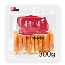 대박이네 고품격 비스켓 사사미 300g x 4개 애견간식 강아지간식