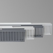 와이어링 덕트 PLC 밀집형 DP 영신프라텍 국산 배전반 닥트, DP-1010(100x100), 회색, 1개