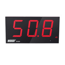 공사장 소음 측정기 벽걸이 LED 전광판 데시벨 소음계, ws1803업글모델내장리튬배터리플러그인이중사용
