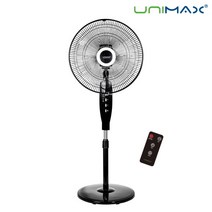 유니맥스 40cm 스탠드형 리모컨 선풍기 UMS-3021R 대형선풍기 가정용 공업용 사무용 업소용 강풍기 현장용