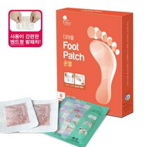 에센스네이쳐 다아름 온열 밴드형 발패치 6매입, 상품선택