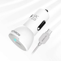 시가잭 시거잭 차량용 고속충전기 젠더증정 5핀 8핀호환 C타입 USB 1포트 9V 자동차 스마트폰 핸드폰, 5핀충전기본품+8핀젠더