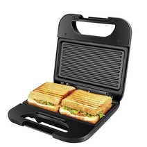 전기그릴팬 멀티 불판 샌드위치 메이커 플레이트 panini 750w 요리 주방 가전 아침 식사 와플 기계 비 스틱 철 sonifer 바베큐, 와플 메이커, 에게