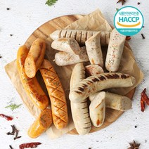 육즙 터지는 독일식 수제 화이트 소세지 골라담기, 파프리카 브라트부어스트(240g)