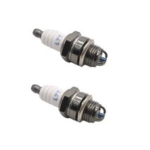 3 면 폴 점화 플러그 L7T 2 스트로크 전극 가솔린 전기톱 브러시 커터 엔진 3800 4500 5200 교체 액세서리, 5.2pcs white, 5.2pcs white