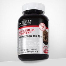 인테로 마그네슘 보충제 고함량 440mg 3개월분