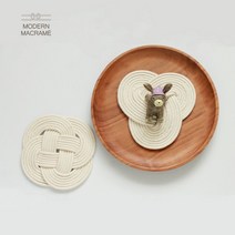 손뜨개 티코스터 만들기 DIY 키트 4종 마크라메재료 _ 71017319EA, 본상품선택