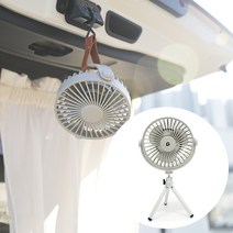 피앤지 백패킹 멀티팬 선풍기 리모컨 캠핑 탁상 타프팬, 본품+파우치+스트랩+리모컨+삼각대