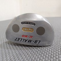 중고 소장용 혼마 LB-MALLET AL-MID 34.5인치 말렛퍼터, 단일 제품