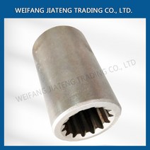 트랙터 트레일러 농기계 로타리 지게발 산동 Weifang 트랙터 부품 TA704/804 4wd 구동축 스플라인 슬리, 한개옵션0